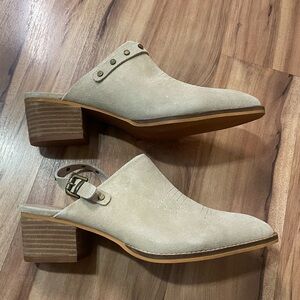 Naughty Monkey Drancy Western Mules Sz 11